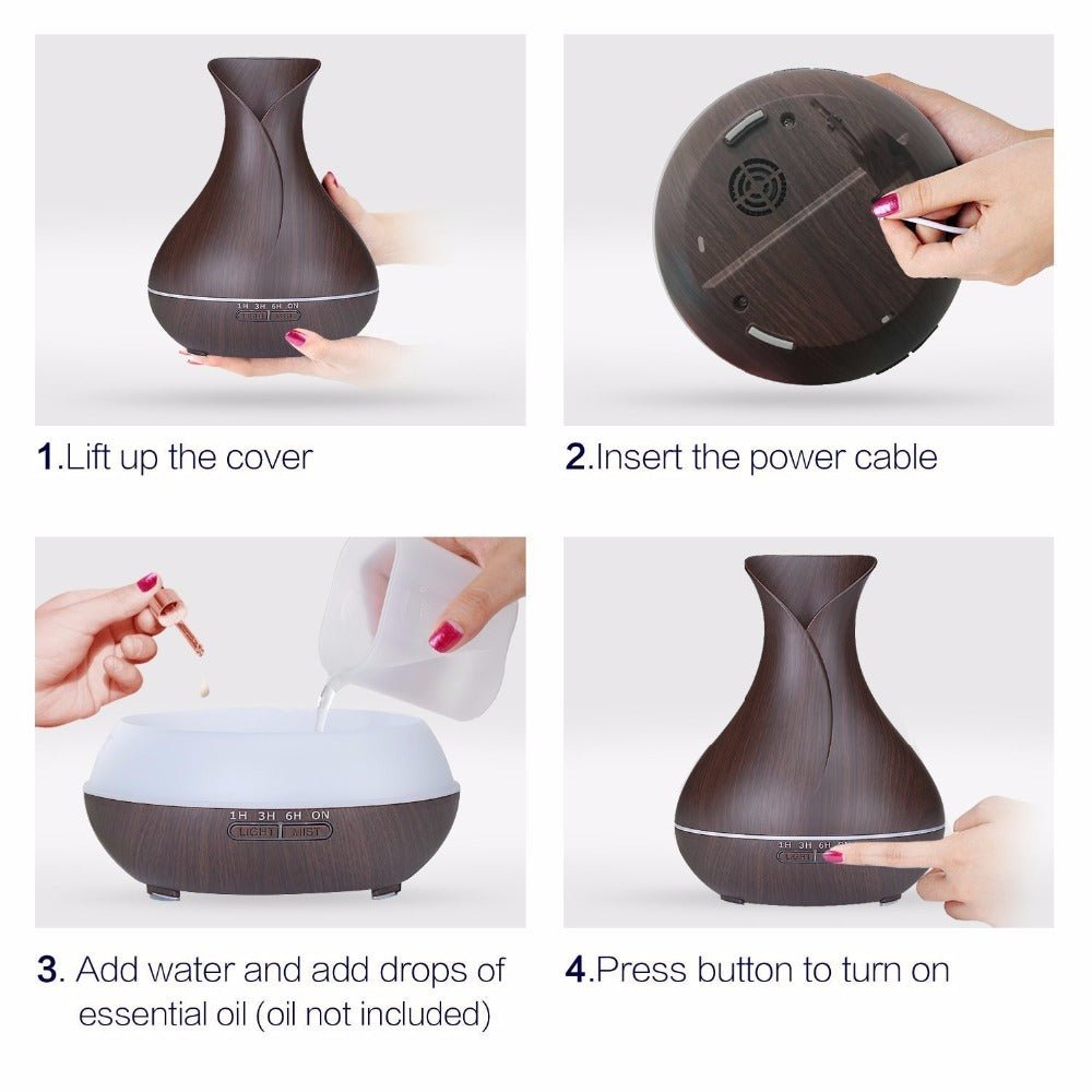Prémium Minőségű Aroma Diffúzor - | Cyber Bazaar
