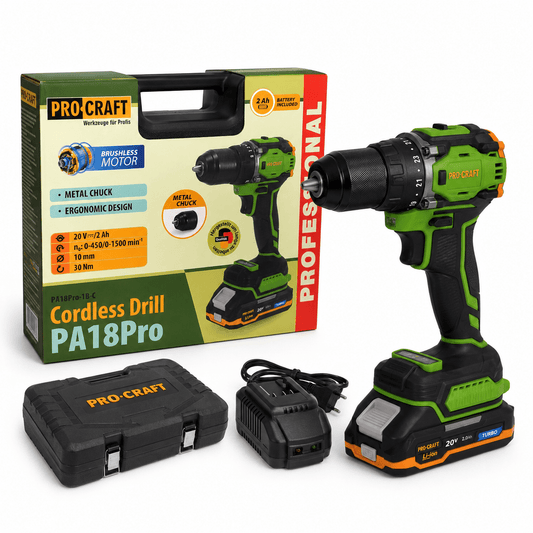 PROCRAFT Akkumulátoros Fúró - Csavarozó - | Cyber Bazaar