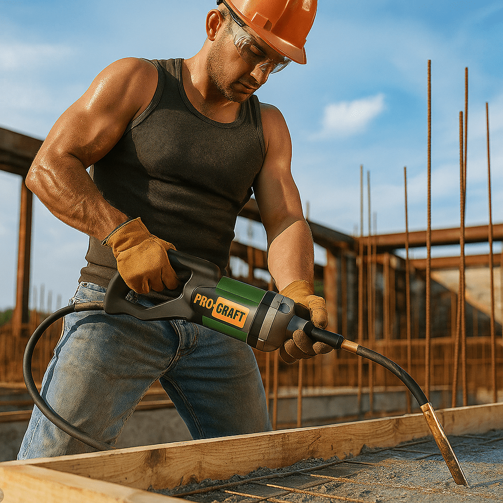PROCRAFT Betonvibrátor – 1200W - | Cyber Bazaar