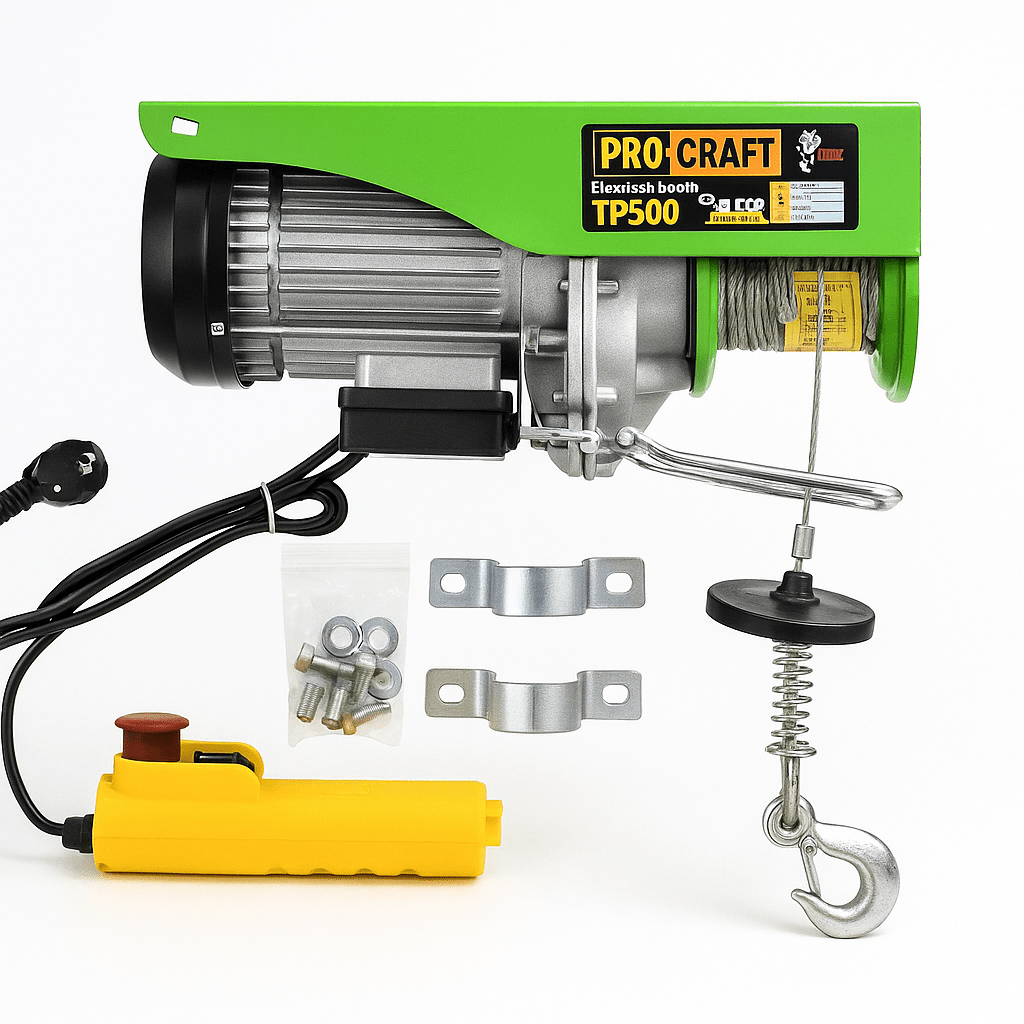 ProCraft Elektromos Csörlő – 500 kg - | Cyber Bazaar