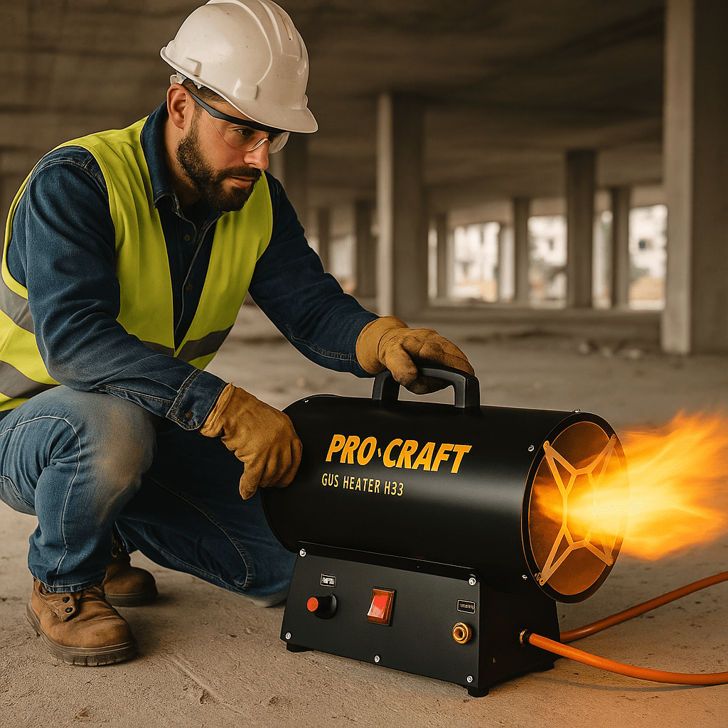 PROCRAFT H33 Gázhőlégfúvó - | Cyber Bazaar