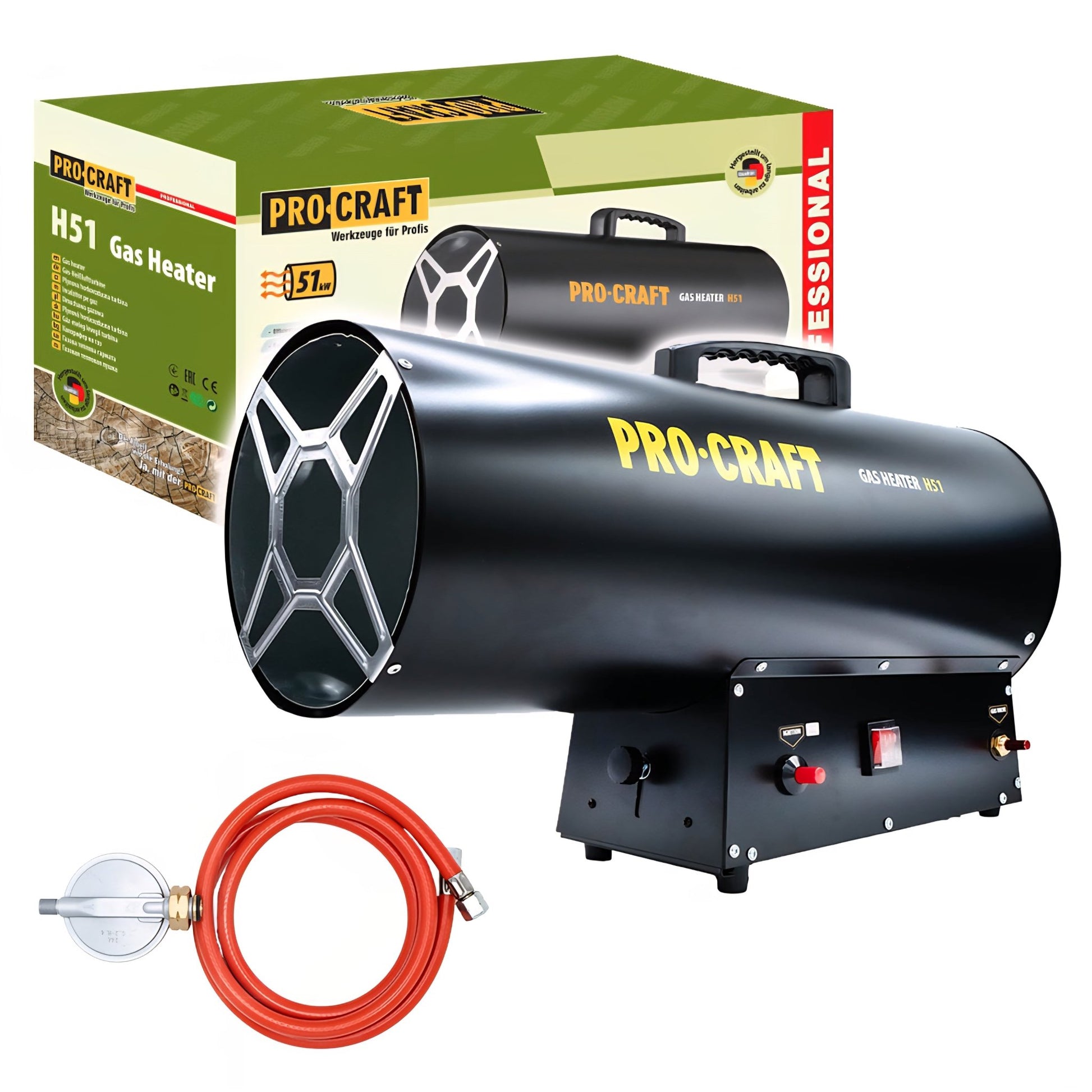 PROCRAFT H51 Gázhősugárzó - | Cyber Bazaar