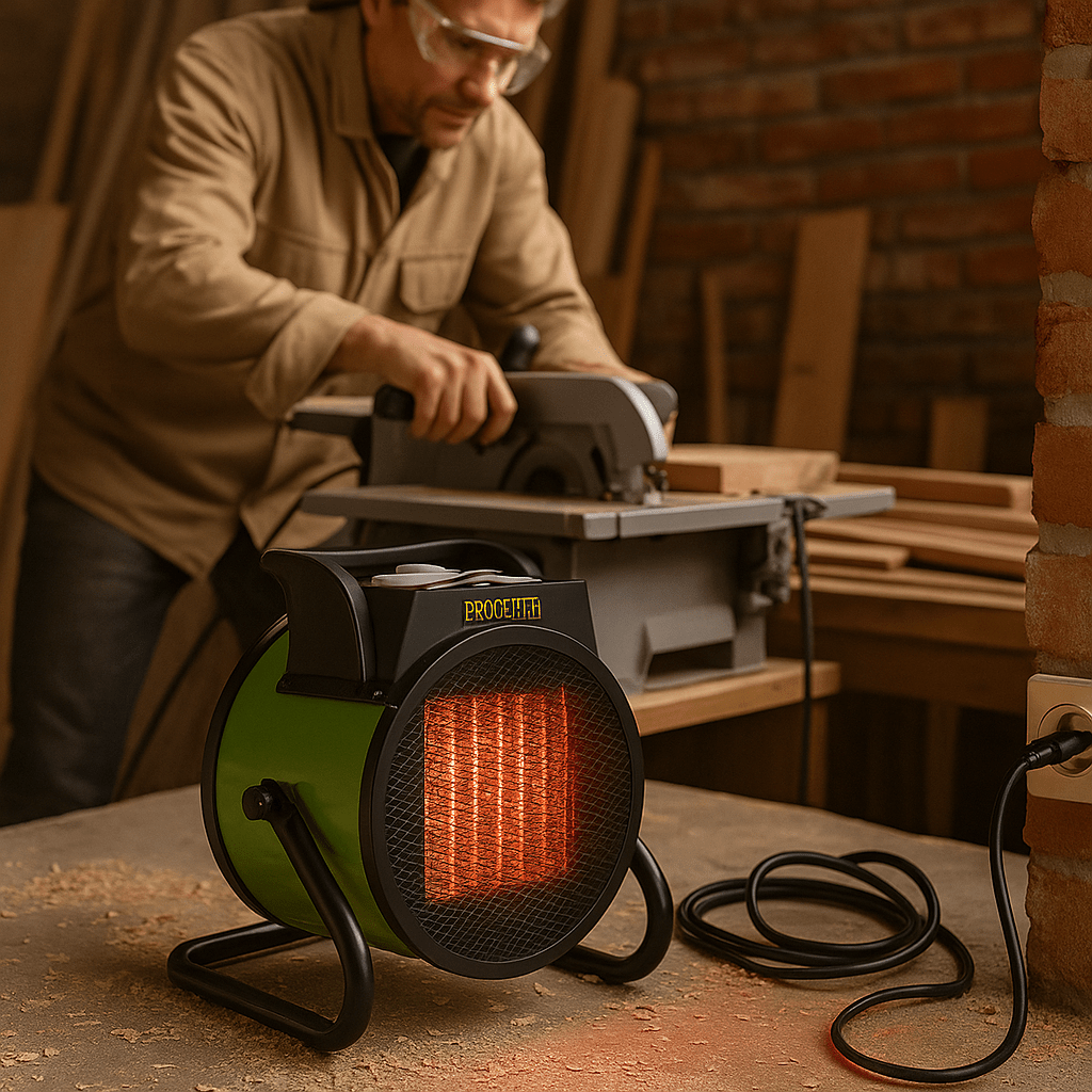PROCRAFT Ipari Ventilátoros Hősugárzó - | Cyber Bazaar
