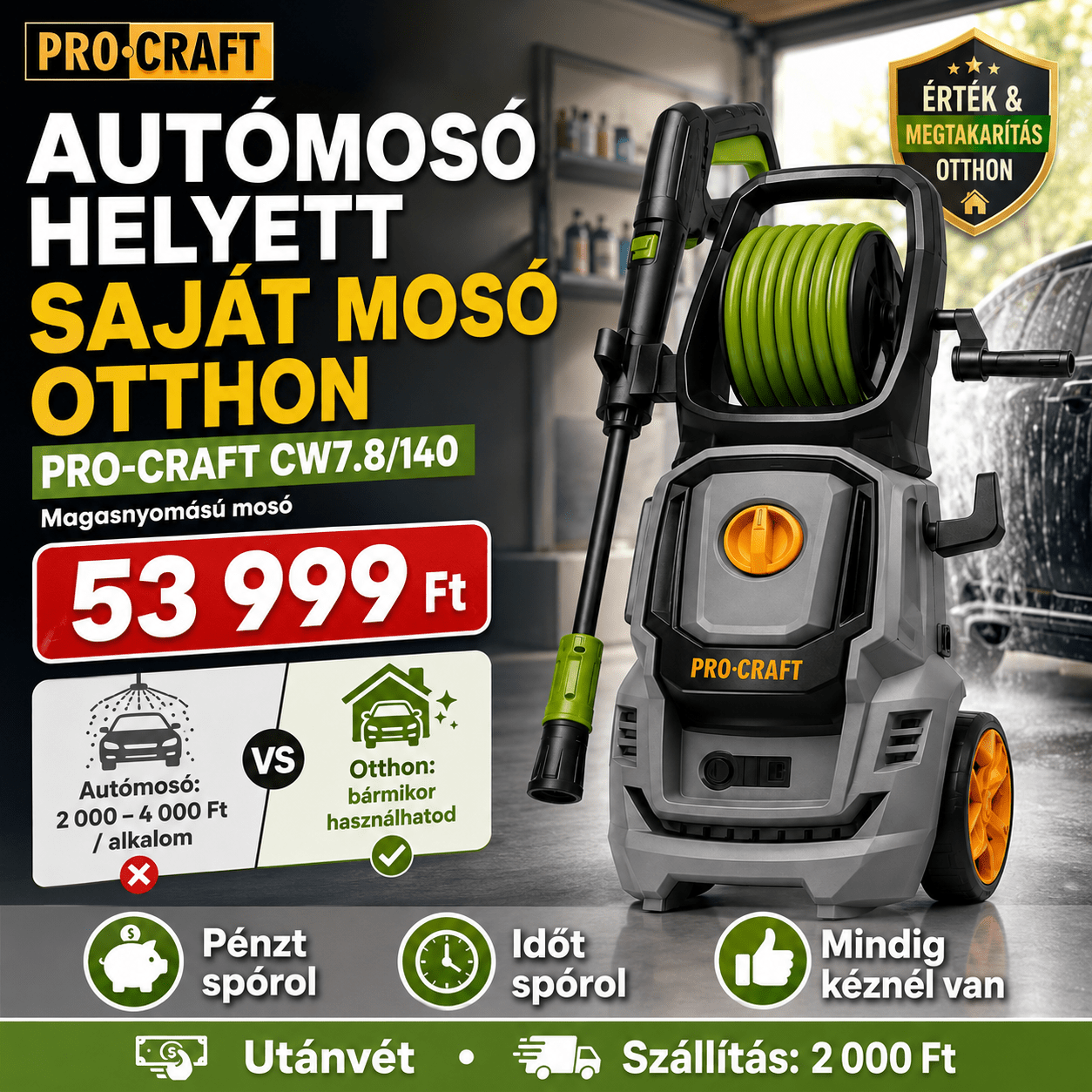 Procraft Nagynyomású Mosó - | Cyber Bazaar