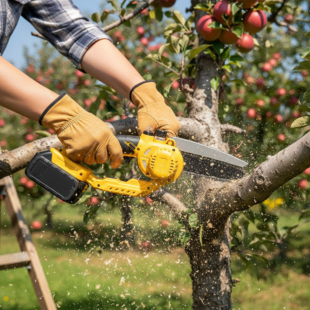 Professional fruit tree care