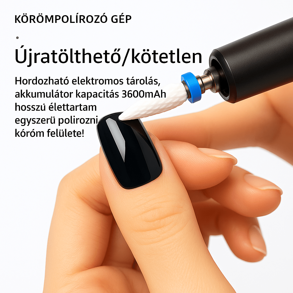 Professzionális Hordozható Körömcsiszoló Gép - | Cyber Bazaar