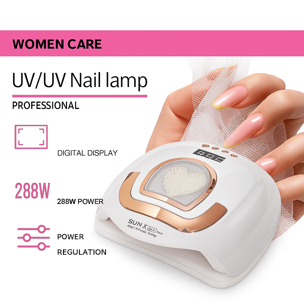 Professzionális UV/LED Körmös Lámpa - | Cyber Bazaar
