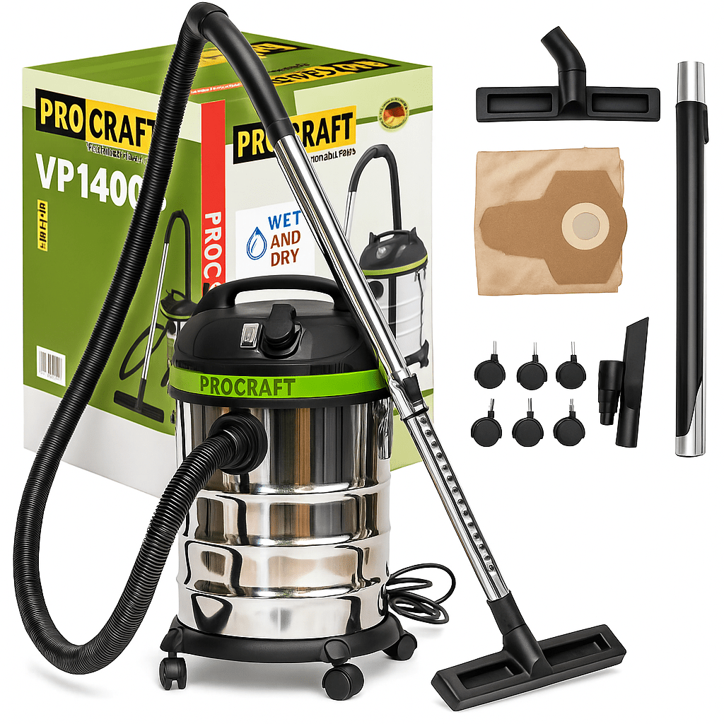 PROFI Ipari Porszívó 1400W - | Cyber Bazaar