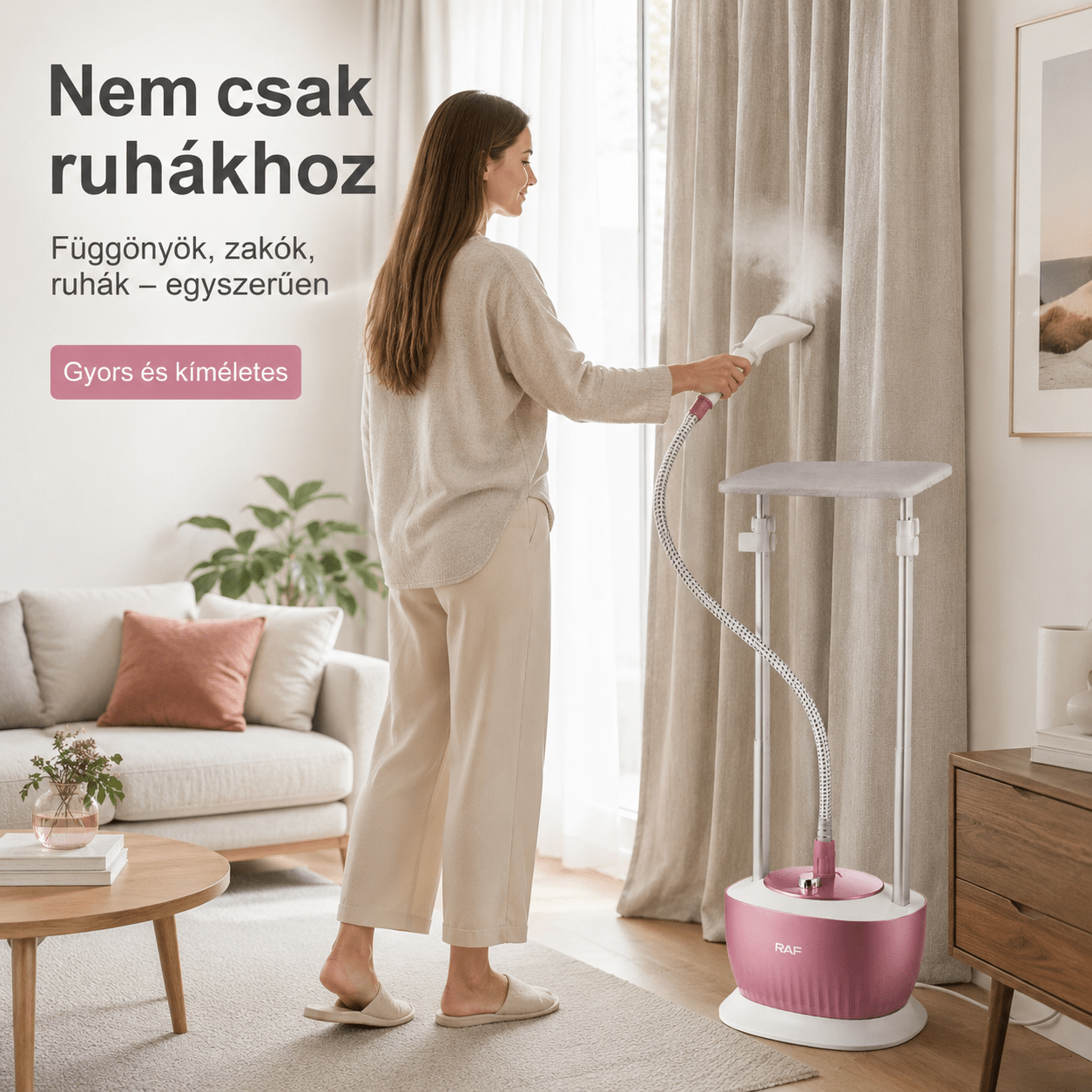 Raf 2000 W álló Ruhagőzölő - | Cyber Bazaar