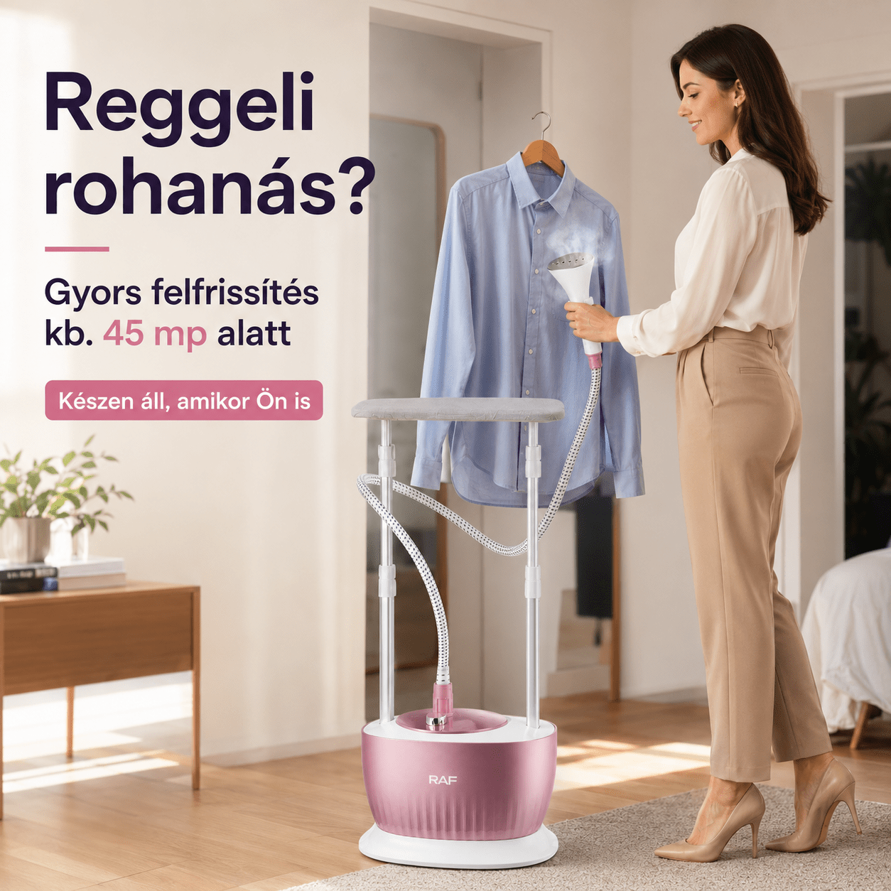 Raf 2000 W álló Ruhagőzölő - | Cyber Bazaar