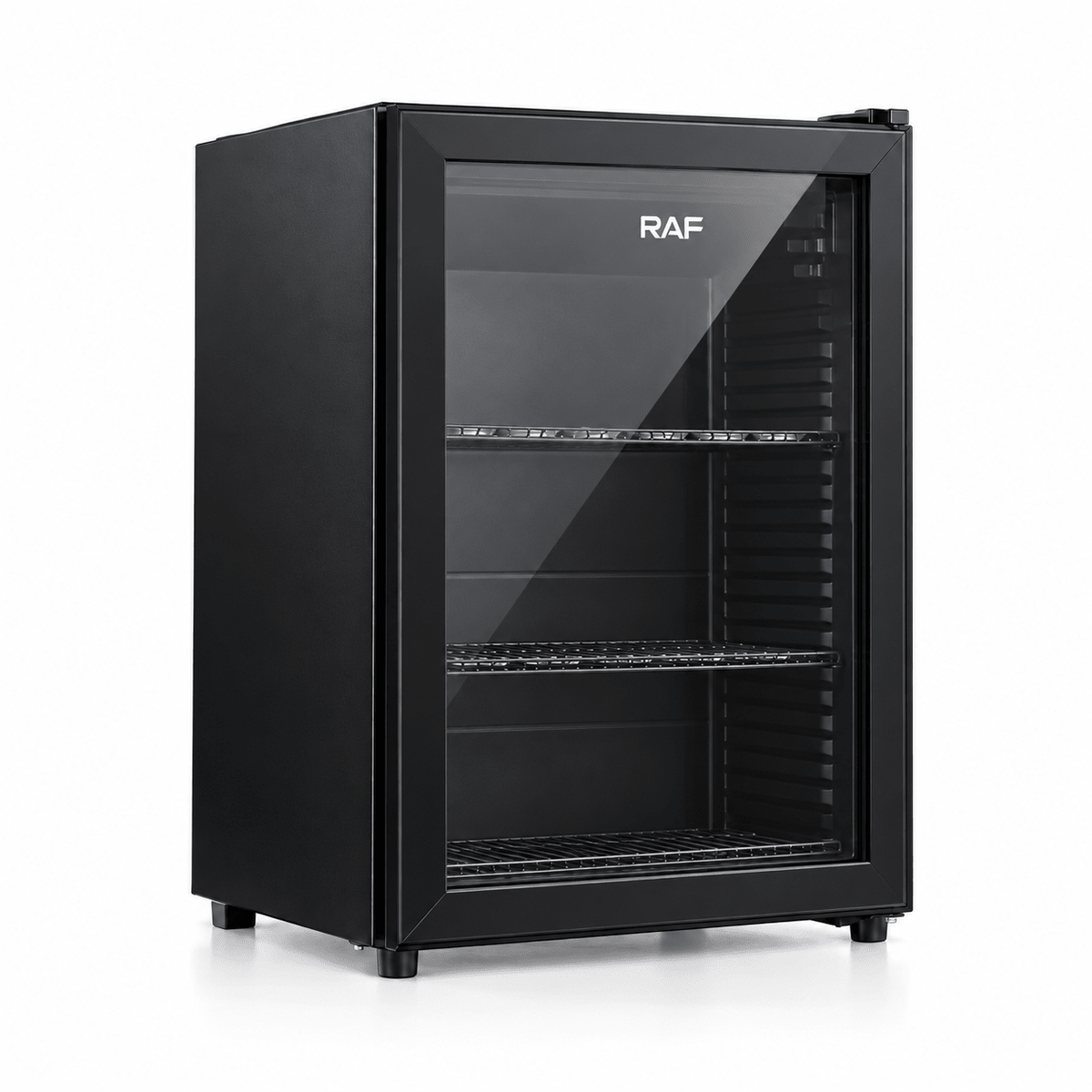 RAF mini italhűtő – üvegajtós kivitel - RAF mini italhűtő | Cyber Bazaar