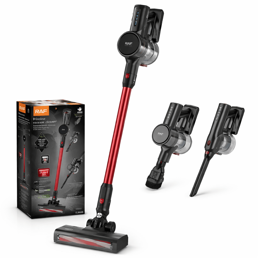 RAF Vezeték Nélküli Porszívó 120W - 3 - az - 1 - ben - | Cyber Bazaar