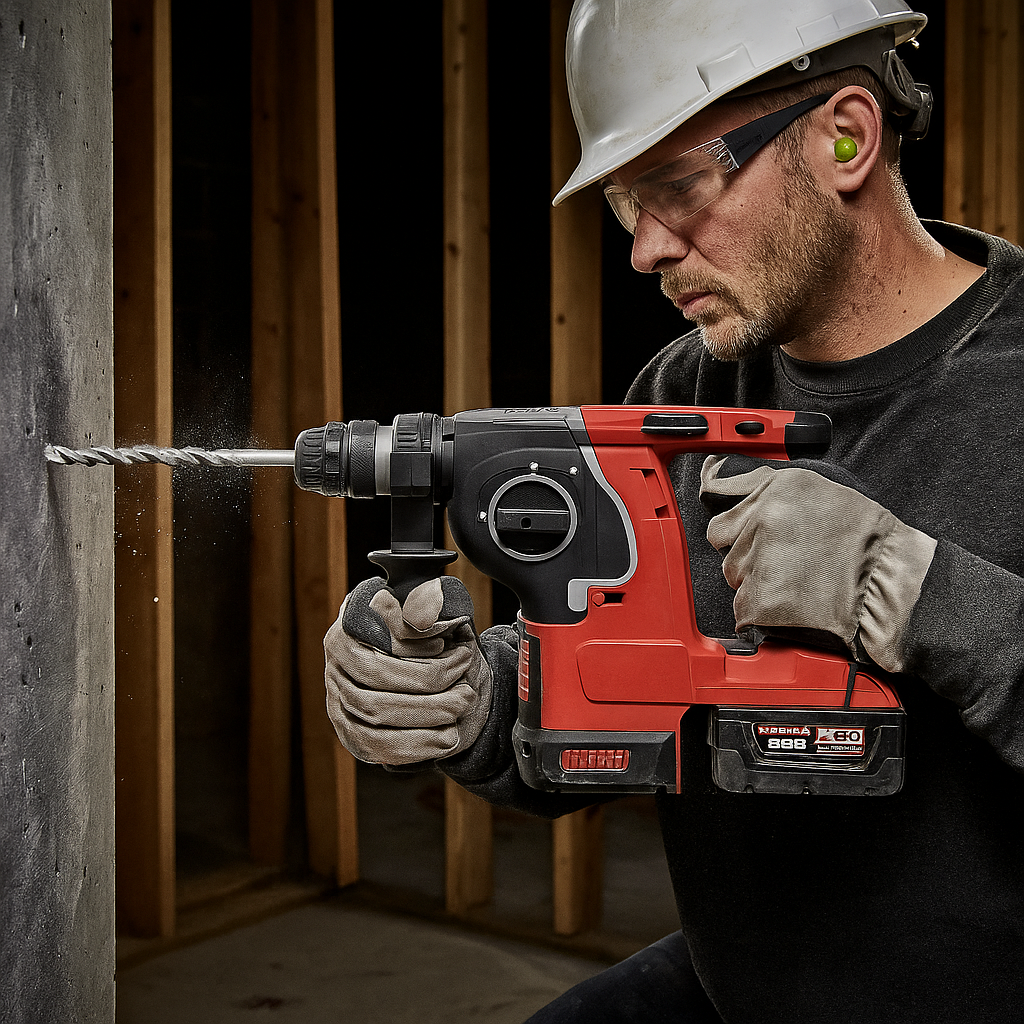 Professzionális 4 az 1-ben Akkus Szerszámkészlet