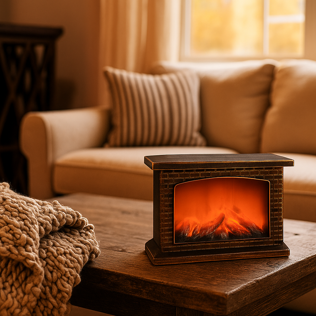 LED Kandalló Lámpa