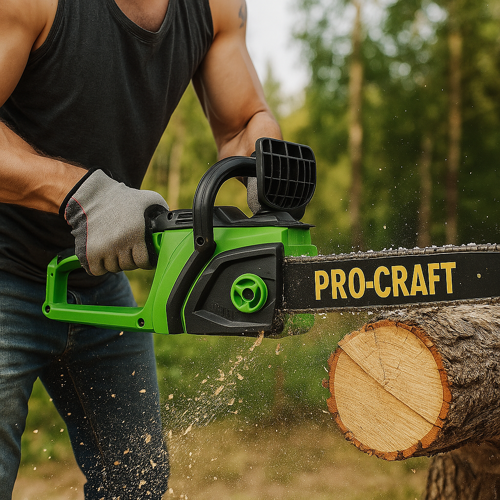 40V Akkus Láncfűrész