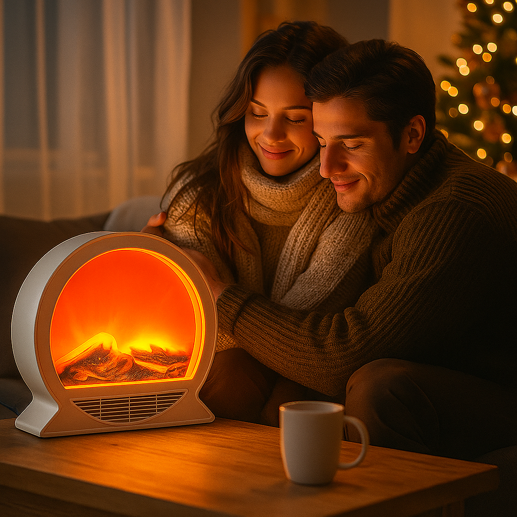 LED Kandalló Lámpa