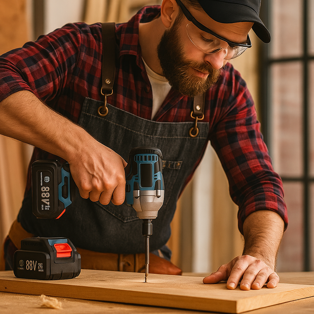 Supamaster Akkus Ütvecsavarozó Készlet