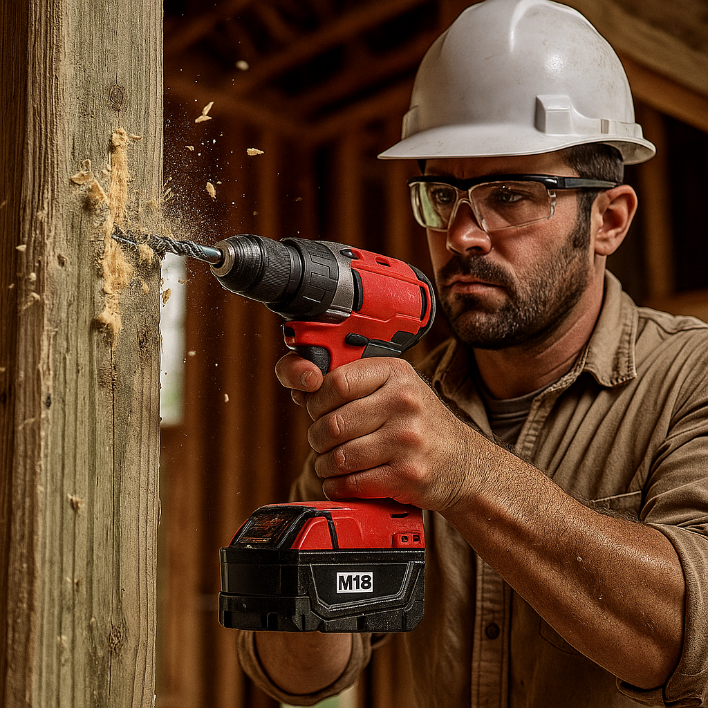 Professzionális 4 az 1-ben Akkus Szerszámkészlet