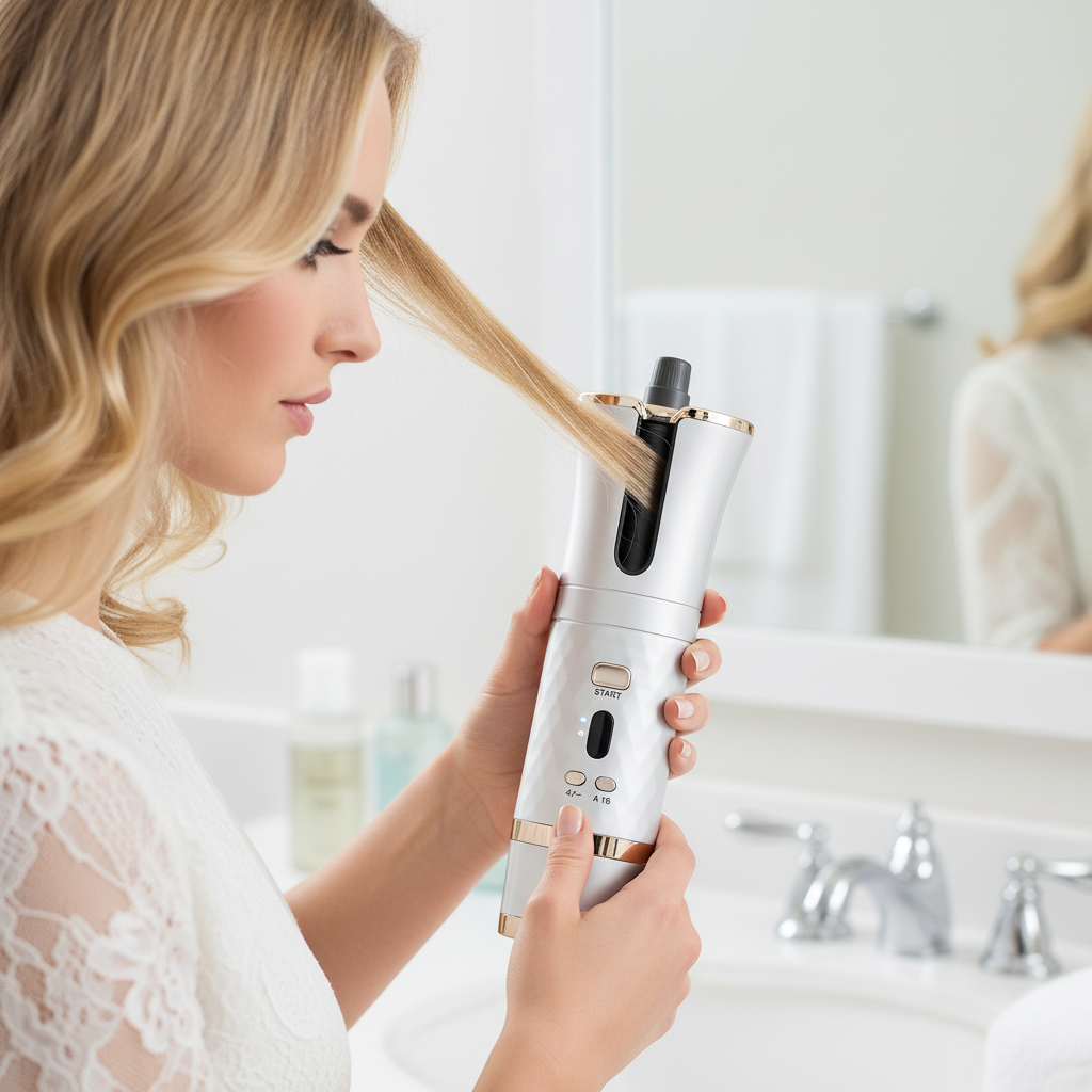 Vezeték Nélküli Automata Hajgöndörítő