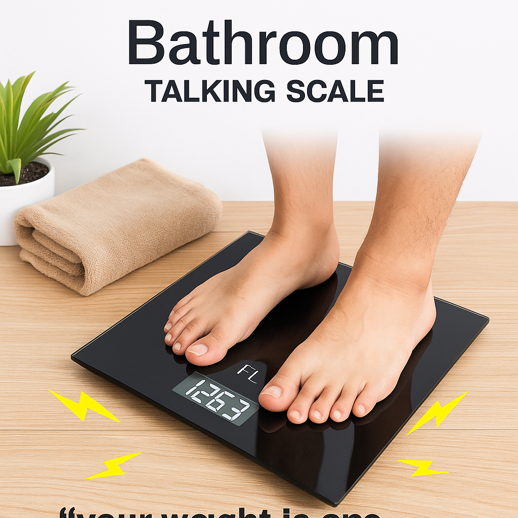 Beszélő Fürdőszobai Digitális Mérleg