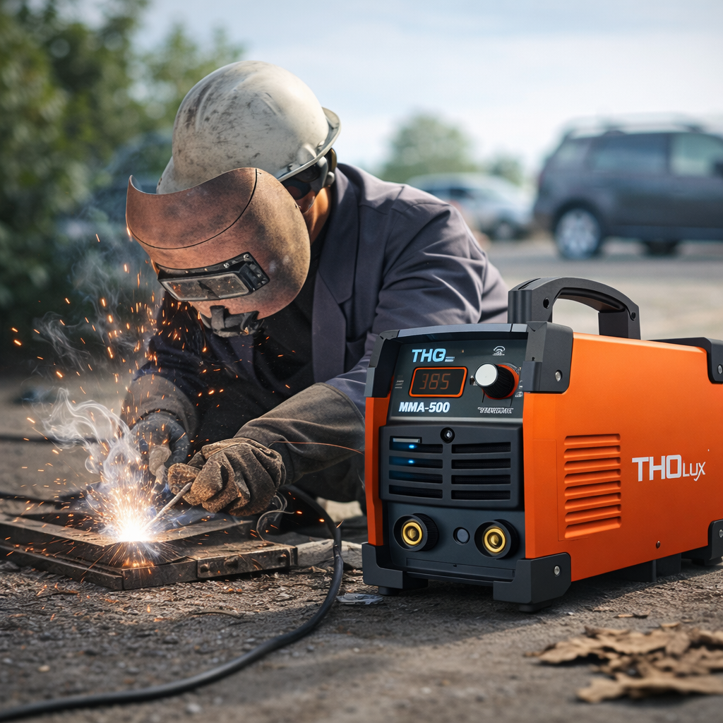 THOLUX MMA-500 inverteres hegesztőgép