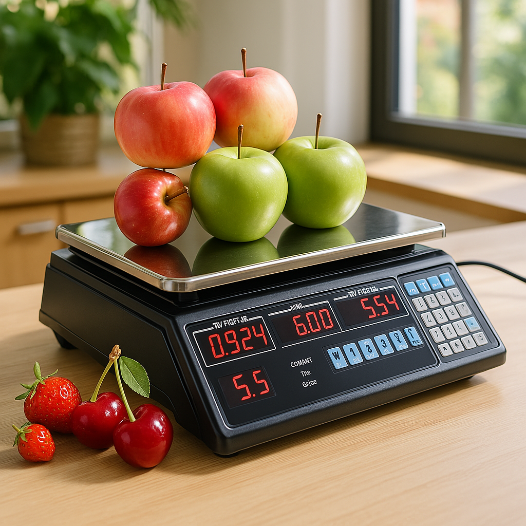 STRAUS AUSTRIA elektronikus árazó mérleget