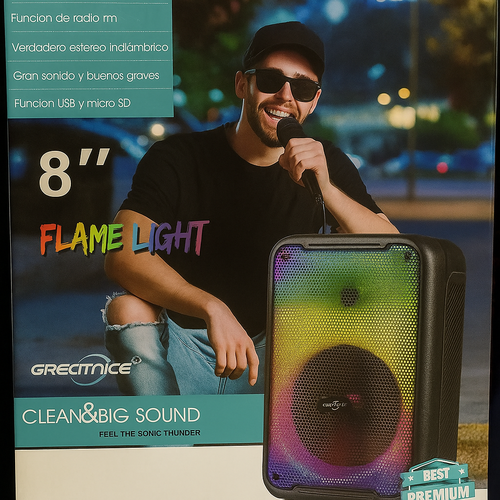 GTS-1726 Vezeték Nélküli Party Hangfal