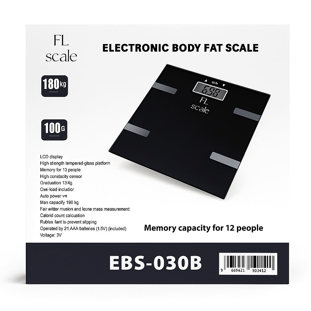 Professzionális Testzsírmérő Digitális Mérleg
