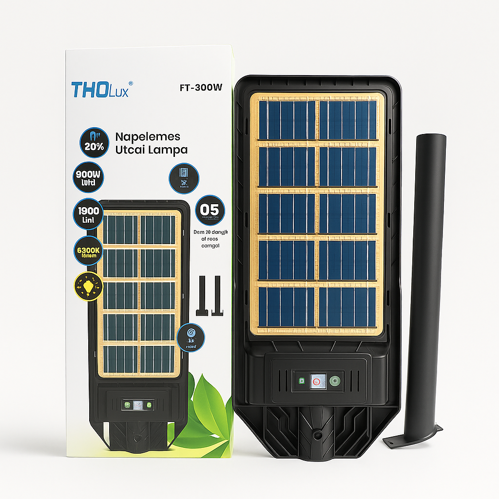 ThoLux Napelemes Utcai/Fali Lámpa