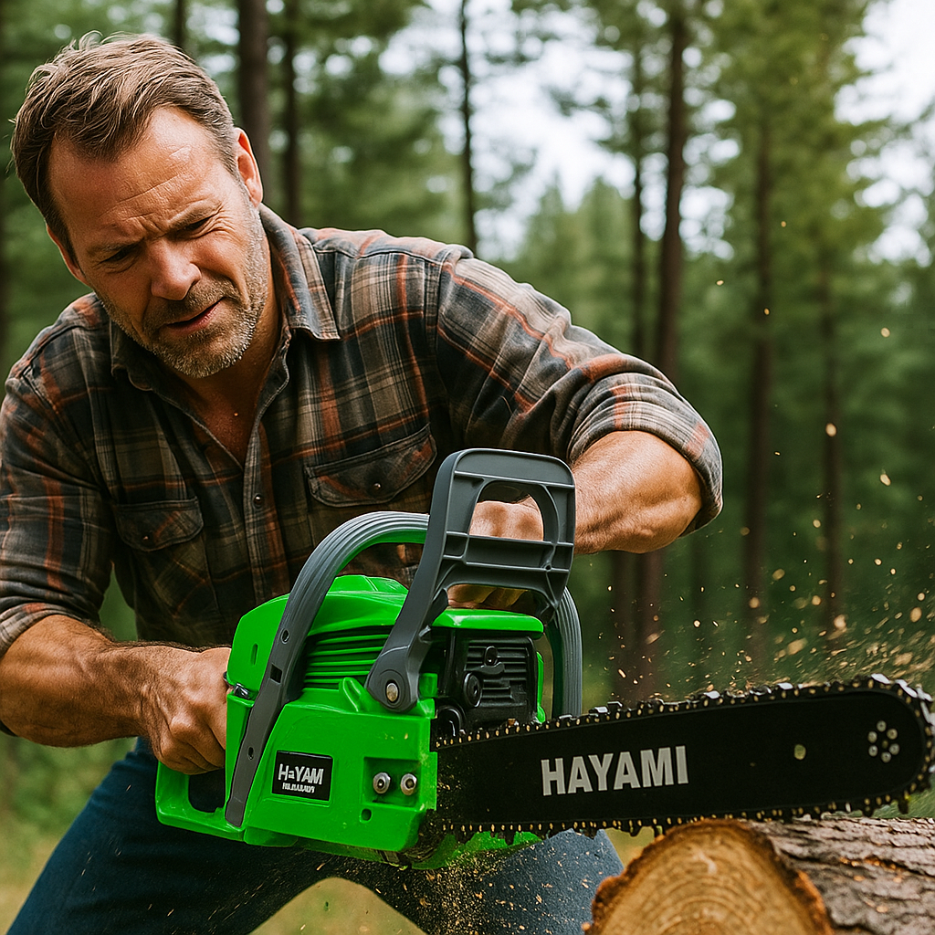 Hayami Benzinmotoros Láncfűrész