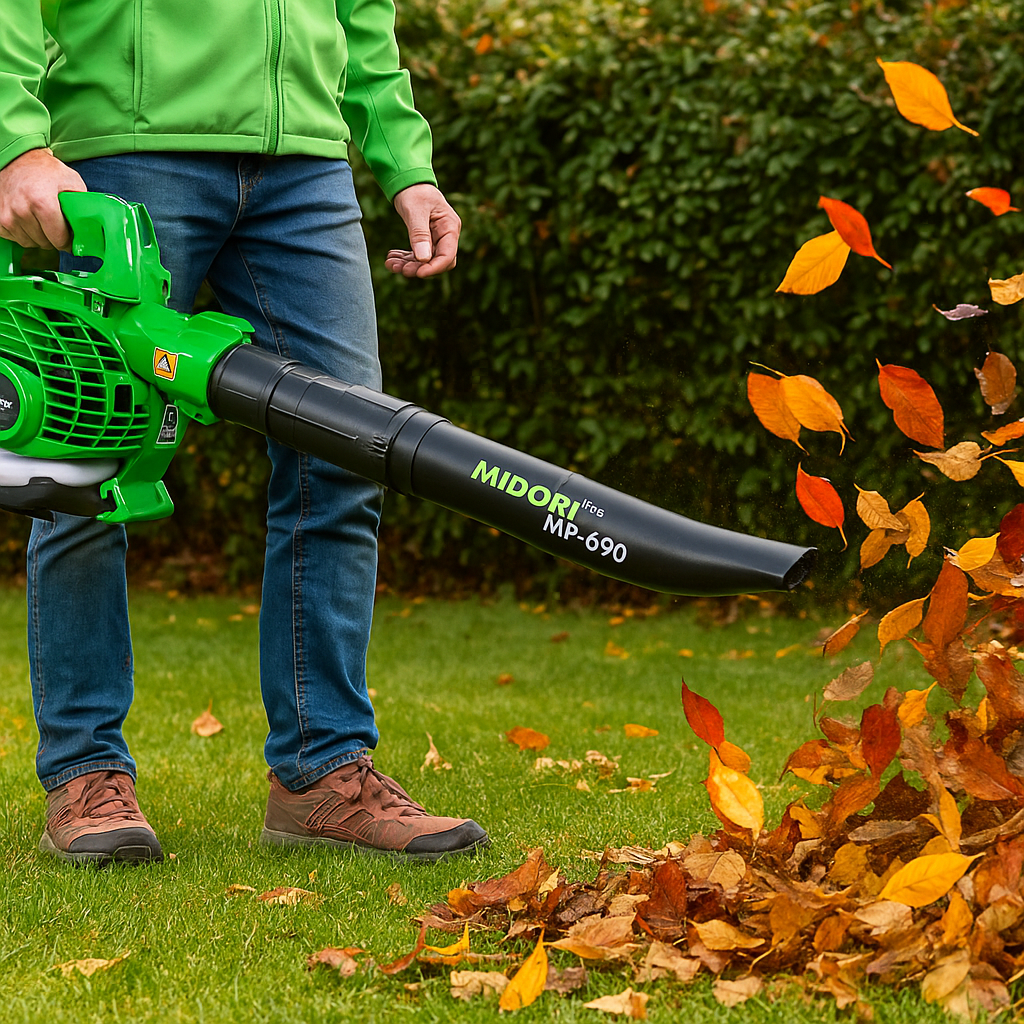 Midori Pro 4-az-1-ben Benzinmotoros Lombfúvó