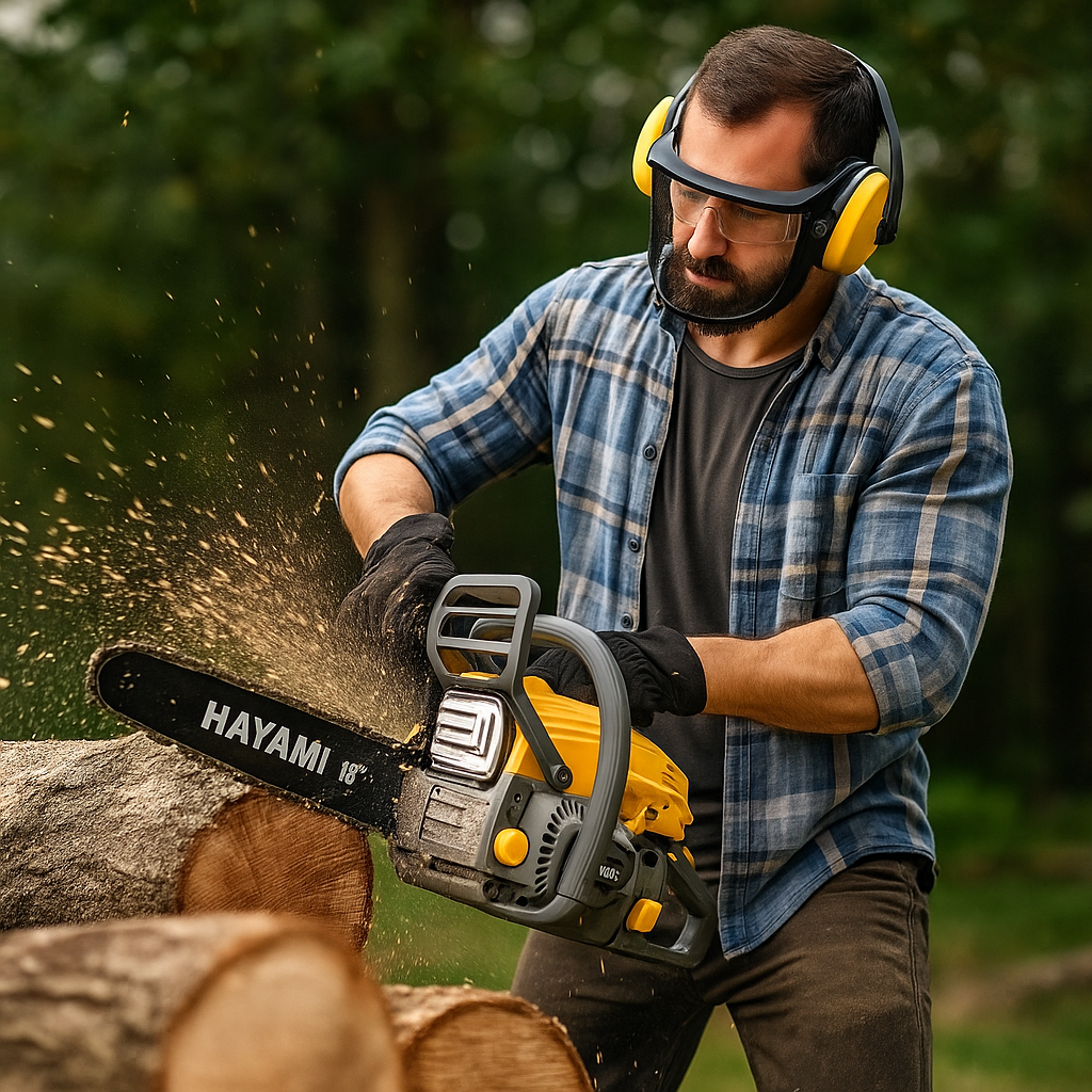 Hayami Benzinmotoros Láncfűrész
