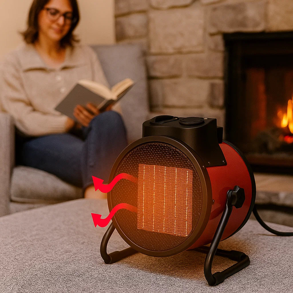 5000W Ipari Teljesítményű Ventilátoros