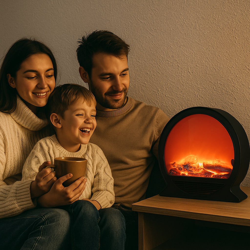 LED Kandalló Lámpa