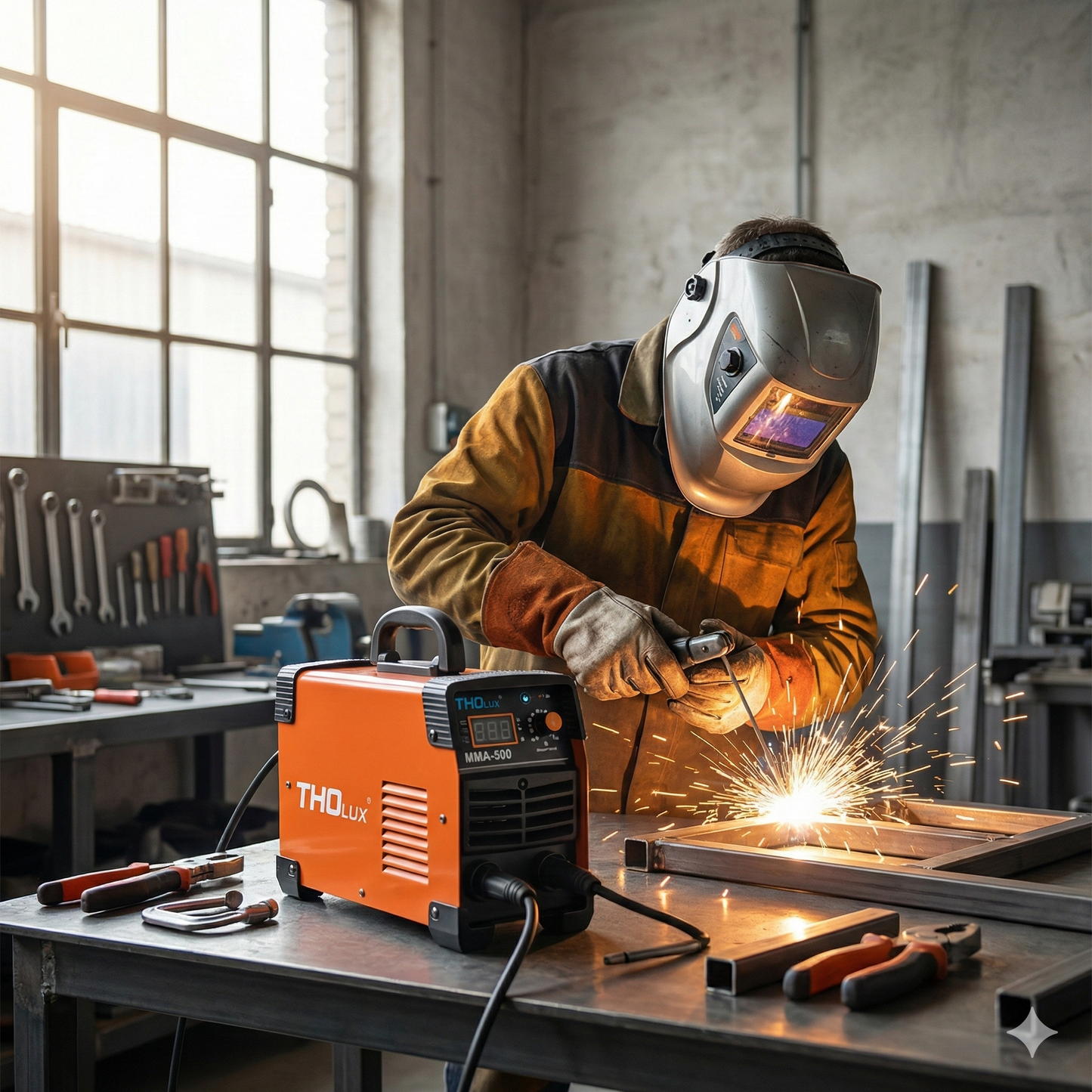 THOLUX MMA-500 inverteres hegesztőgép