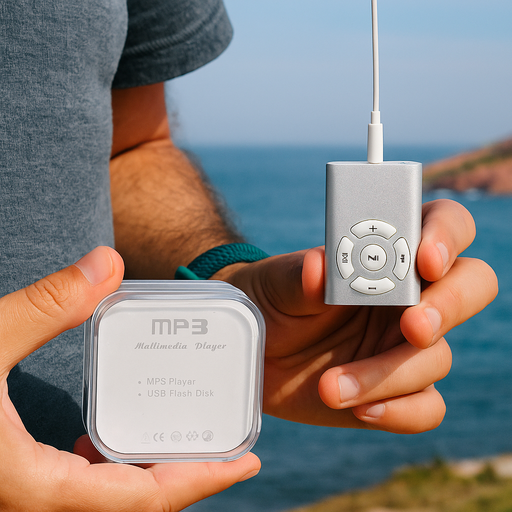 Mini MP3 Lejátszó – (4 db Szett)