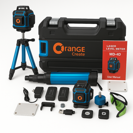 Orange Create Újratölthető Zöld Multivonalas Lézer