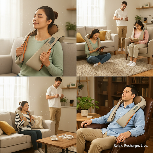 Shiatsu Nyakmasszírozó