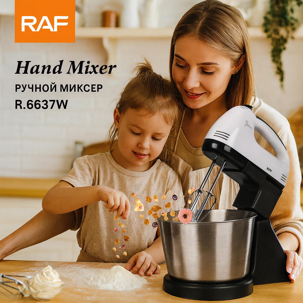 RAF Prémium Állványos Kézi Mixer