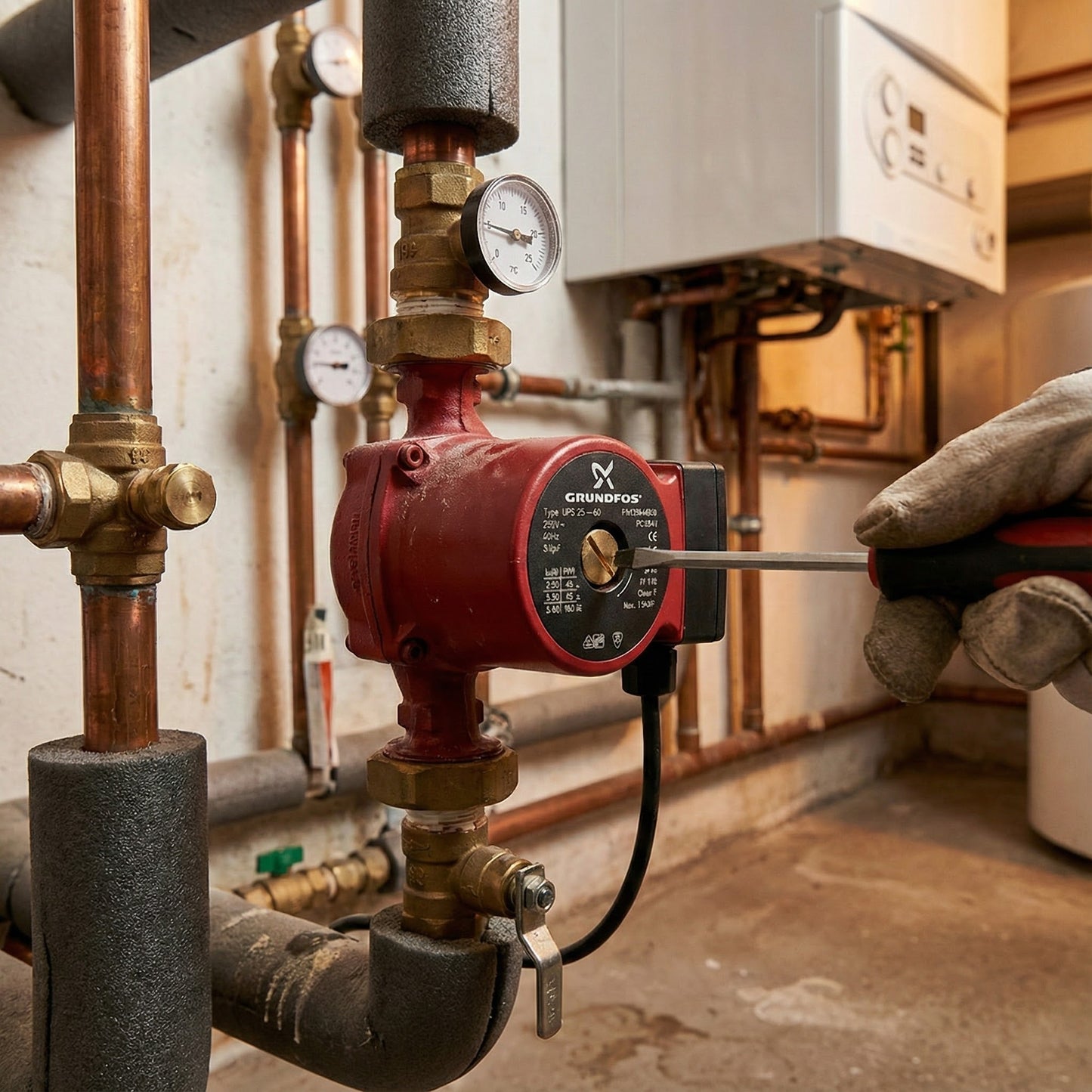 Grundfos Fűtési Keringető Szivattyú