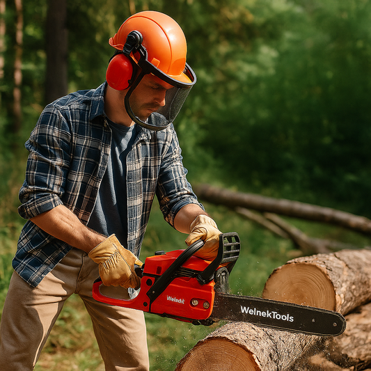 WelnekTools Benzines Láncfűrész