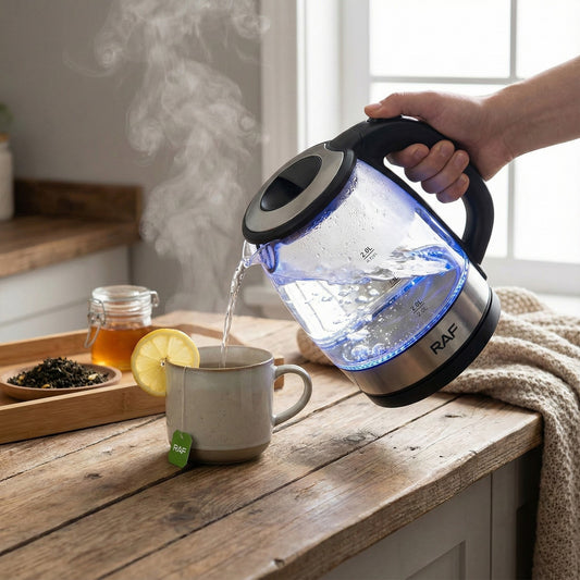 RAF Elektromos Üveg Vízforraló