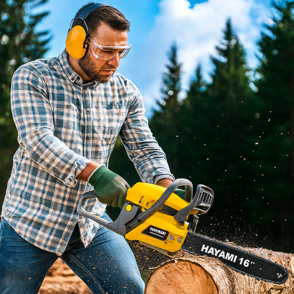 Hayami Benzinmotoros Láncfűrész