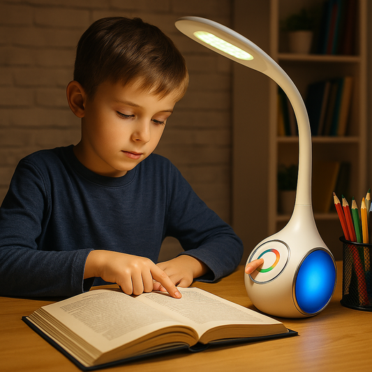 Multifunkciós RGB Asztali Lámpa Beépített Hangszóróval