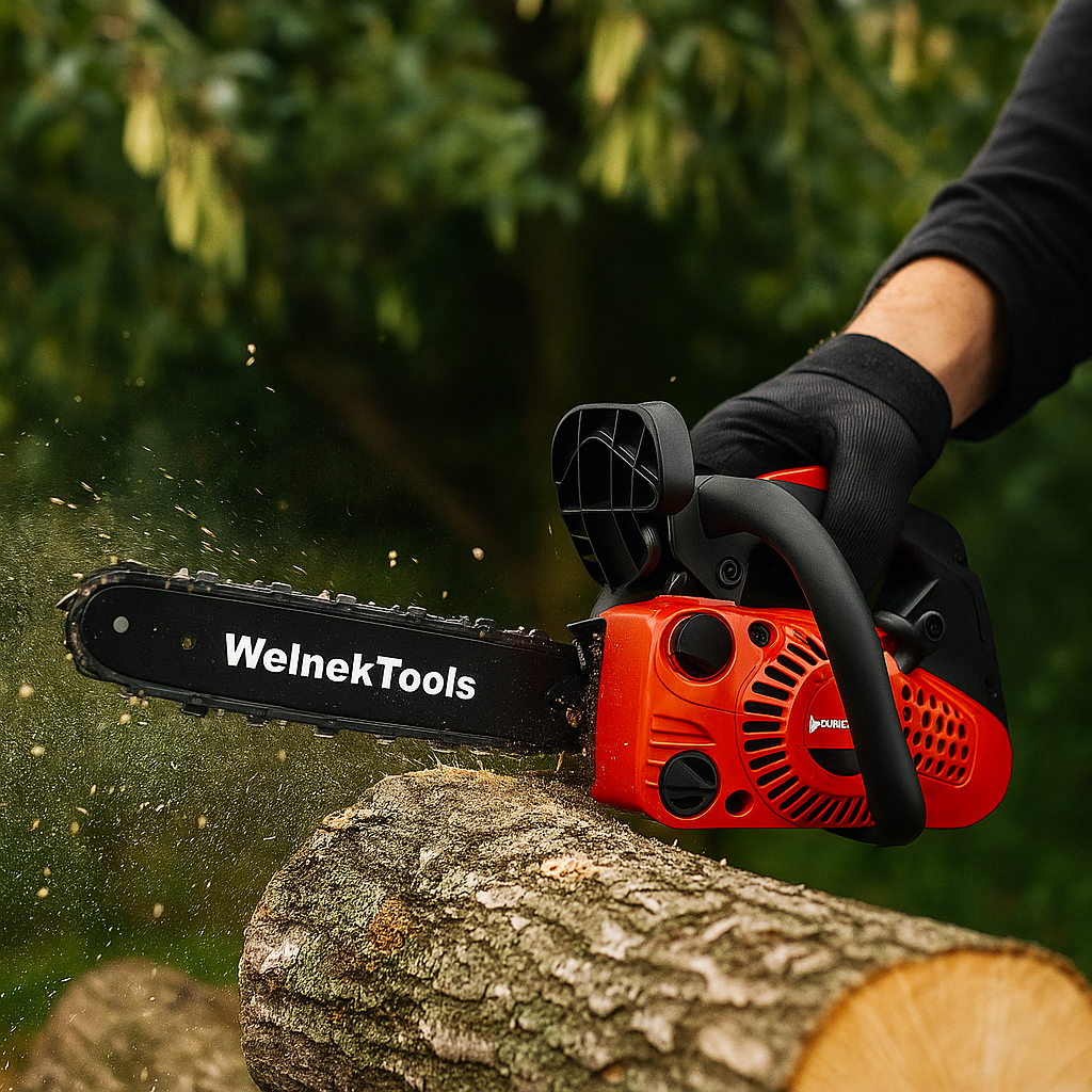 WelnekTools Benzines Láncfűrész