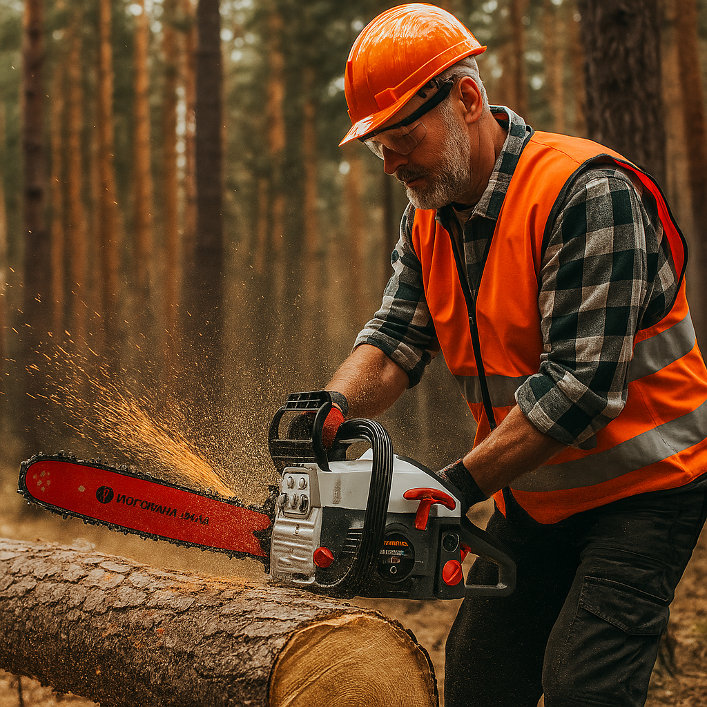 Motoyama Japan 8.5CP Benzines Láncfűrész