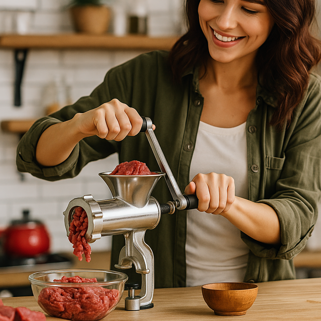 Micul Fermier Alumínium Húsdaráló