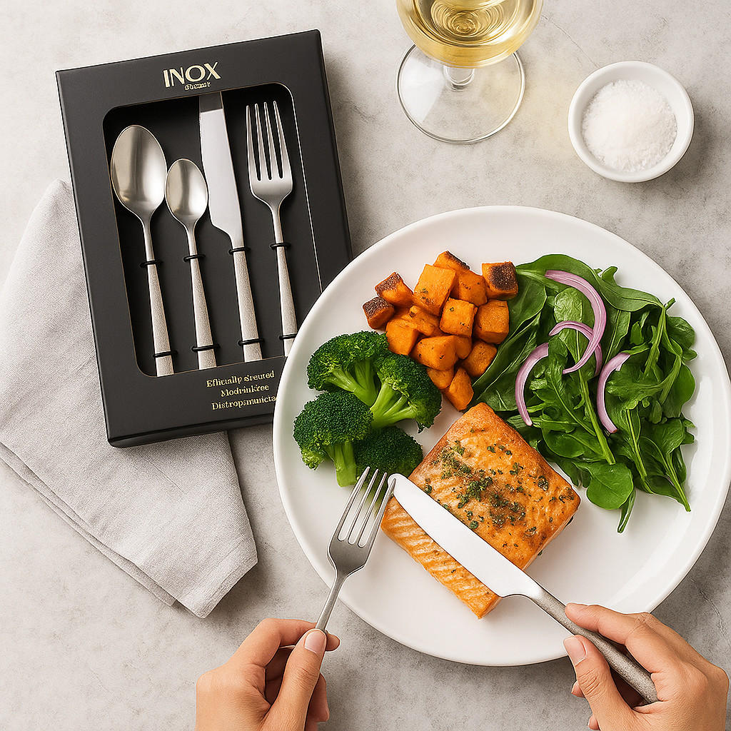 30 Darabos Evőeszköz Készlet