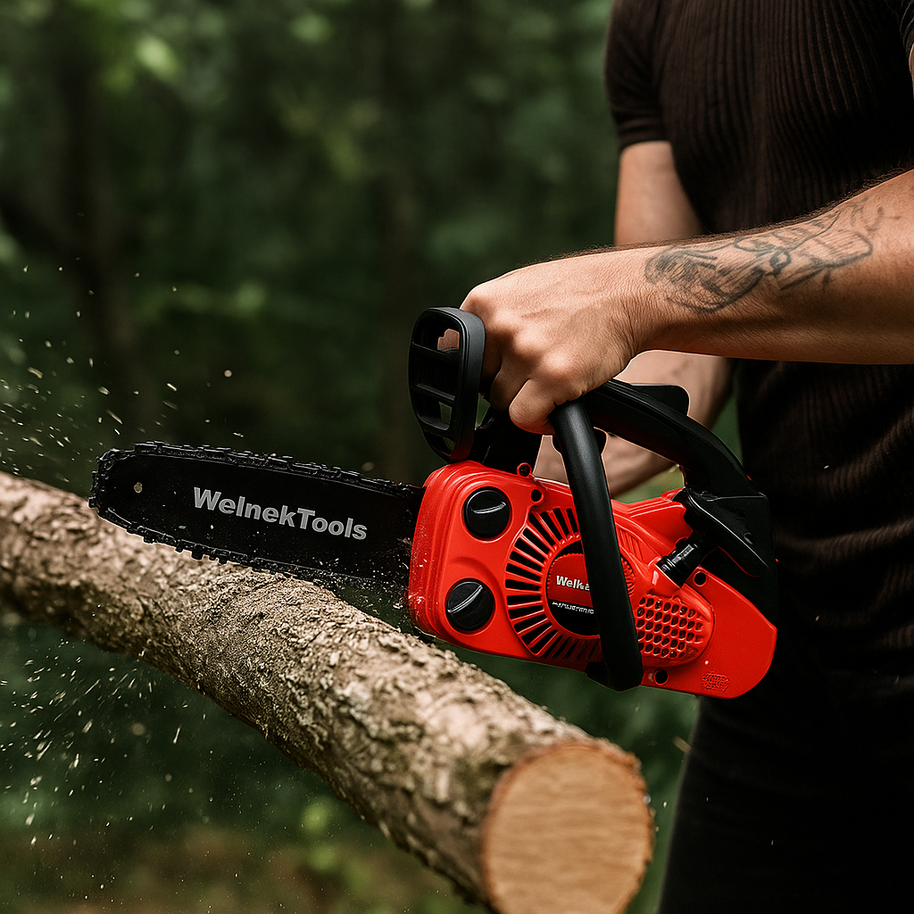 WelnekTools Benzines Láncfűrész