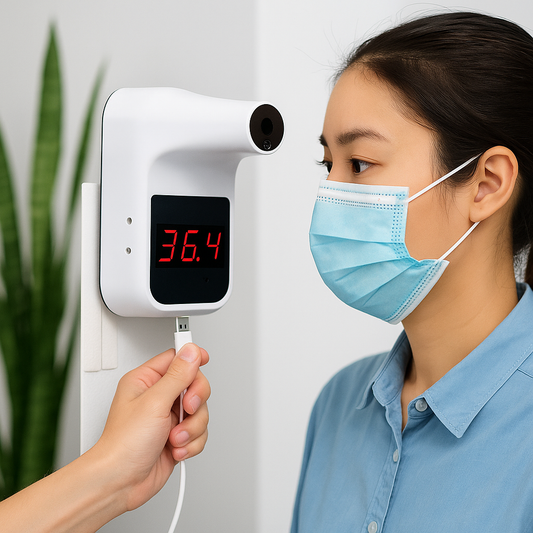 Érintésmentes Fali Infravörös Hőmérő